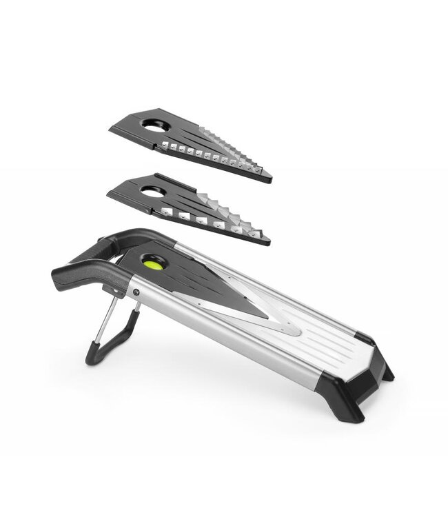 Groentesnijder Mandoline V-vorm met twee messen