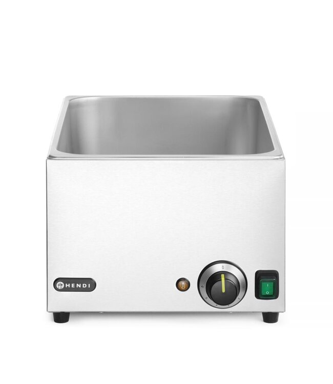 Bain marie Ranger | 1/1GN | 15cm | Met 3x 1/3GN bakken + deksels