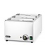 Hendi Bain marie Ranger | 1/1GN | 15cm | Met 3x 1/3GN bakken + deksels