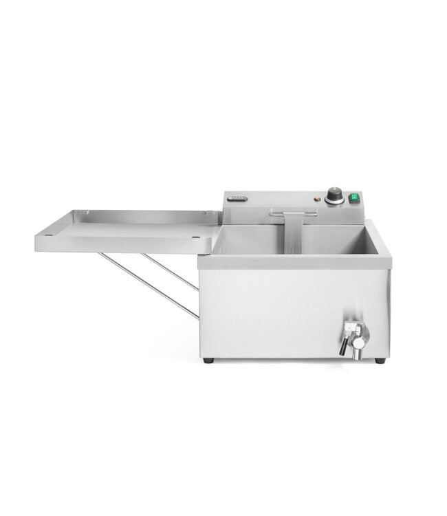 Donut Friteuse 12L | Met aftapkraan en koude zone