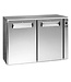 Gamko Flessenkoeling 2-deurs - Gamko - E3/22VSCS -  dichte deur - splitmodel - chroomstaal