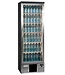 Gamko Flessenkoeling hoog | Gamko MG3/300RGCS | 1-Deurs | Glasdeur rechtsdraaiend | 300 liter | Chroomstaal