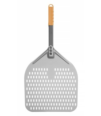 Pizza schep geperforeerd | Vierkant | met korte handgreep | 71cm