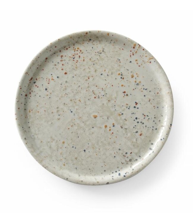 Pizzabord | Drops Collection | Grijs | Ø33cm | 6 Stuks