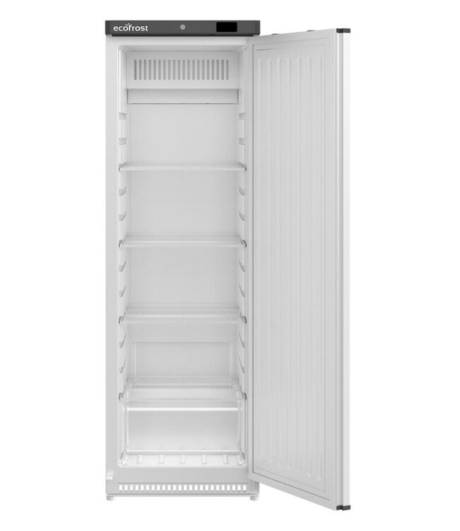 Koelkast Ecofrost | 400L | Wit staal | (H)187,5x(B)60x(D)63,9cm