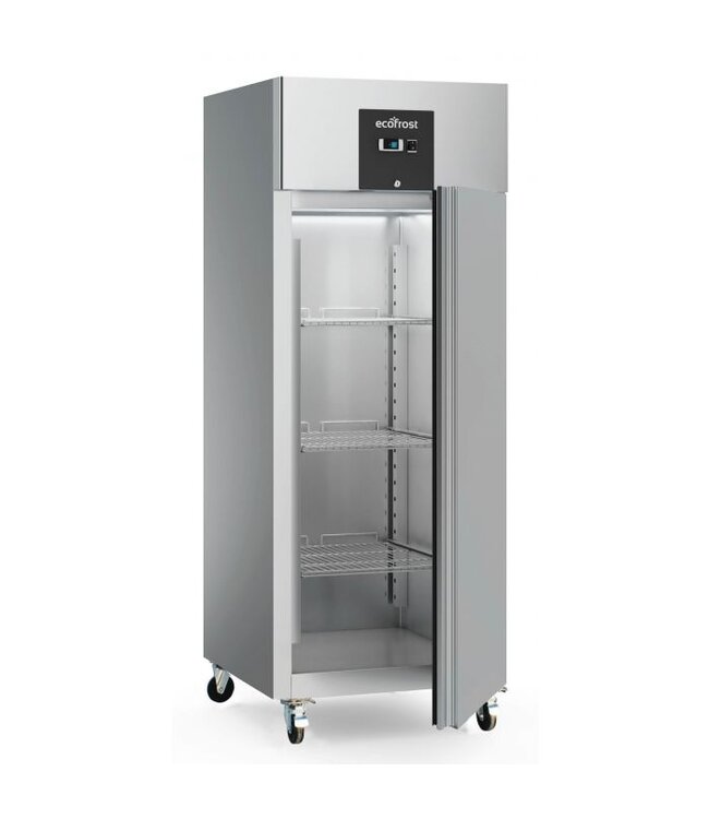 Vrieskast Ecofrost Geforceerd | 650L | RVS | (H)201x(B)74x(D)83