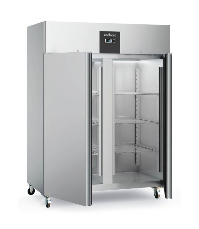 Vrieskast Ecofrost Geforceerd | 1300L | RVS | (H)201x(B)148x(D)83