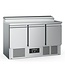 Ecofrost Saladette Ecofrost Statisch | 3 Deuren | 8x1/6GN