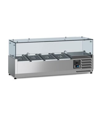 Ecofrost Opzetkoelvitrine Ecofrost | 4x 1/3GN