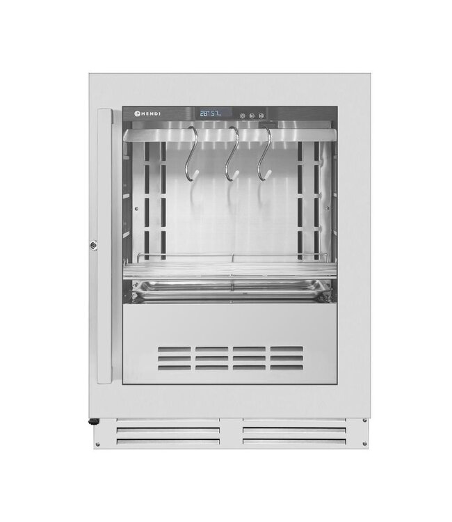 Vlees rijpingskast | 98L | Glazen deur | Dry aging | (H)83x(B)62x(D)59,5cm