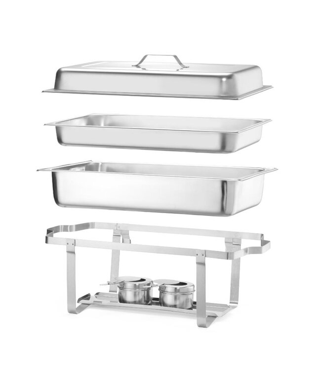 Chafing dish 1/1GN | Economic | 2 Stuks