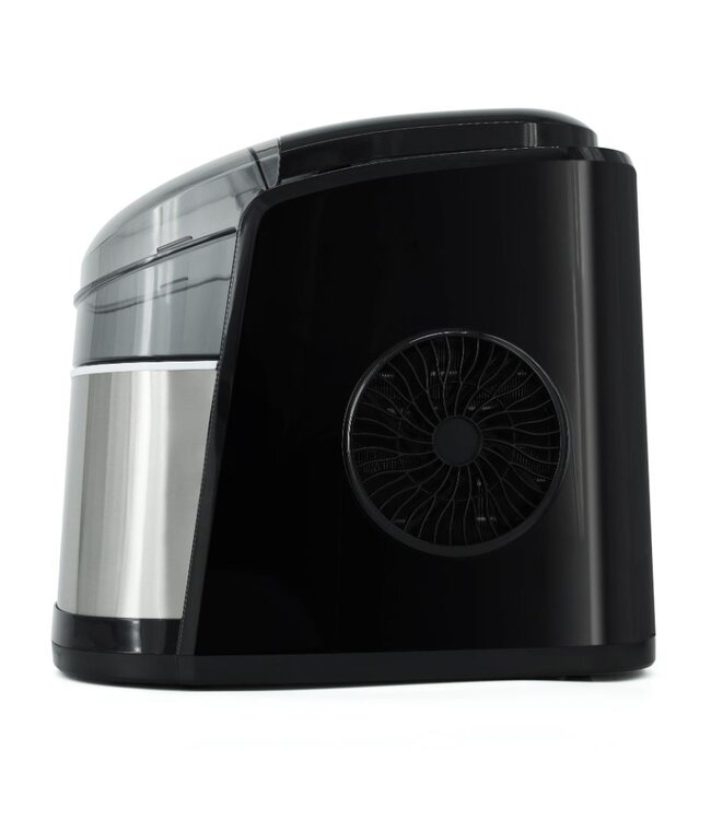 Bullet IJsblokjesmachine | Handmatig water vullen | Holle ijsblokjes | 12kg/24uur | 0,7kg bunker