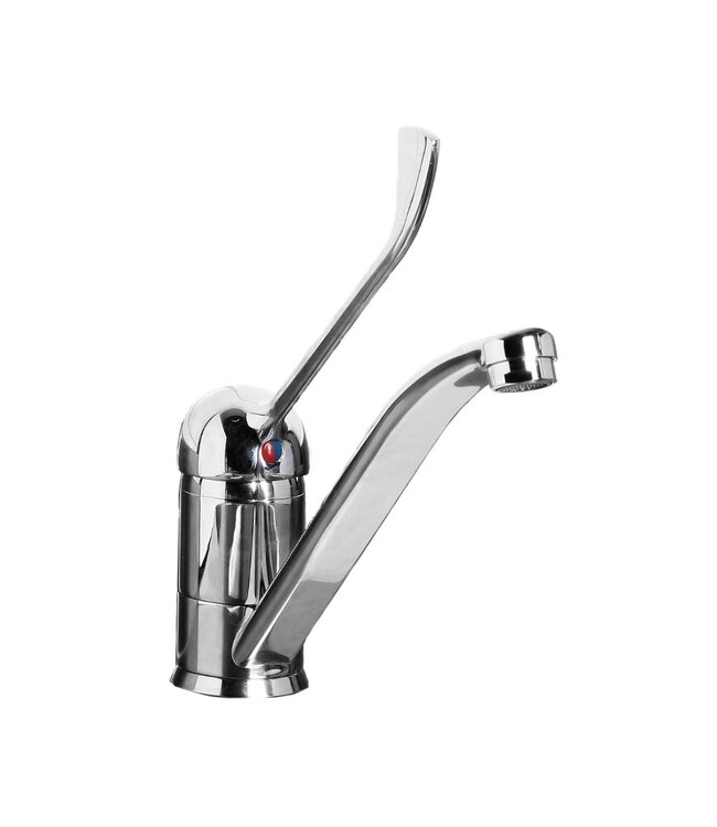 Mengkraan elleboog | Tafelmodel | Enkelgats | 3/8" Aansluiting | 215mm zwenktuit