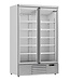 Combisteel Koelkast met 2 glazen deuren | Side-by-side | 1000L | (H)199,7x(B)125,3x(D)71cm