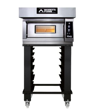 Moretti Forni Moretti Pizzaoven iDeck PM 60.60 - 1 kamer - 4x Ø30cm pizza's