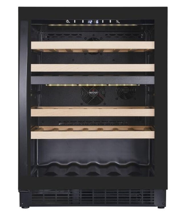 Wijnkoelkast | Dubbele zone | 119 Liter | 39 Flessen | (H)82x(B)59,5x(D)57cm