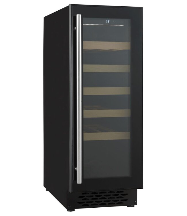 Wijnkoelkast | Enkele zone | 50 Liter | 20 Flessen | (H)82x(B)29,5x(D)57cm