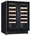 Combisteel Wijnkoelkast | Dubbele zone | 100 Liter | +5 tot +20 graden | 40 flessen | (H)82x(B)59,5x(D)57cm