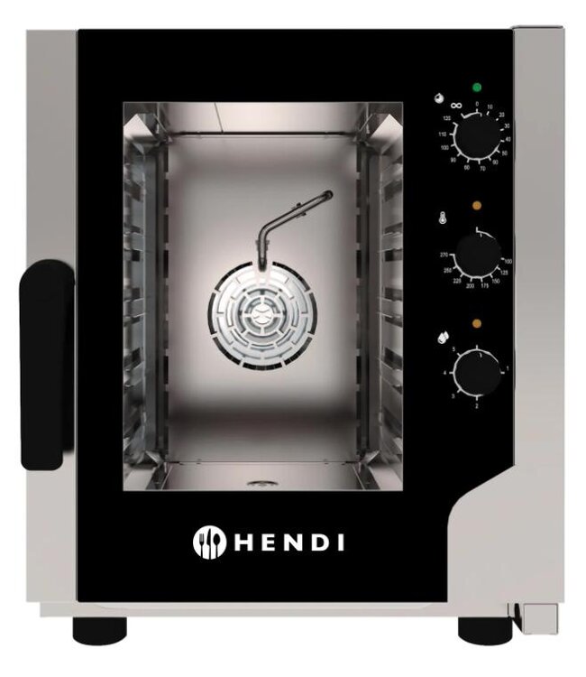 Heteluchtoven Control | Met stoominjectie | 5x 2/3GN