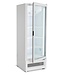 Combisteel Vrieskast met glazen deur Marin geventileerd | 353 Liter | Wit | (H)193,5x(B)52x(D)74cm