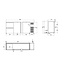 Barkoeling | 537 Liter | 2 Deuren + 2 lades | Zwart | (H)86x(B)200,2x(D)51,3cm