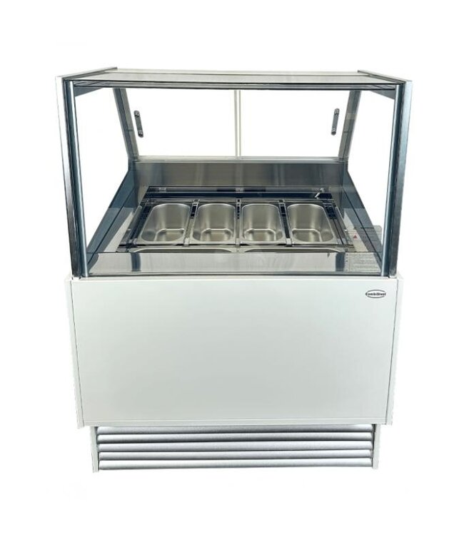 Schepijsvitrine Komodo | 6x 5L | (H)130x(B)91x(D)88cm