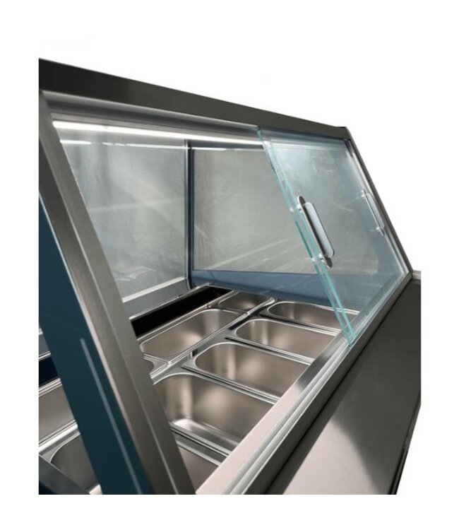 Schepijsvitrine Phuket | 9x 5L | (H)130x(B)126x(D)88cm