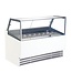 Combisteel Schepijsvitrine Borneo | 12x 5L | Geforceerd | (H)130x(B)161x(D)88cm