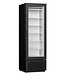 Combisteel Horeca Vrieskast | 301 Liter | Met glazen deur | Zwart | (H)183,5x(B)57x(D)64,9cm