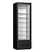 Combisteel Horeca Vrieskast | 417 Liter | Met glazen deur | Zwart | (H)201,8x(B)62x(D)66,7cm