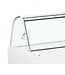 Schepijsvitrine Fiji 4 | 4+4x 5L | Gebogen glas | (H)124,7x(D)63x(B)82,4cm