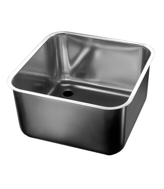 Combisteel RVS Spoelbak | Inclusief standpijp | (H)30x(B)40x(D)40cm