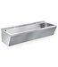 Combisteel Horeca wasbak | RVS | Dubbel | Met spatrand | Excl. kranen | 120cm breed
