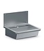 Combisteel Horeca wasbak | RVS | Enkel | Met spatscherm | 60cm breed