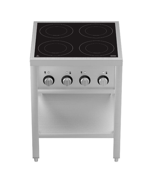 Inductie kookunit | 4 Zones | Staand model | 4x 3,5kW | 400V