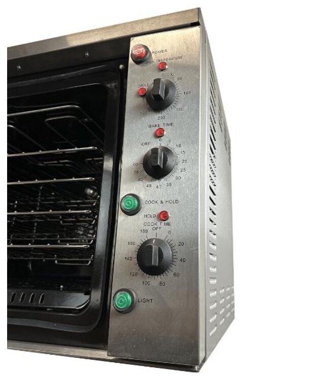 Heteluchtoven Cube SS-6 | 4x 550x365mm