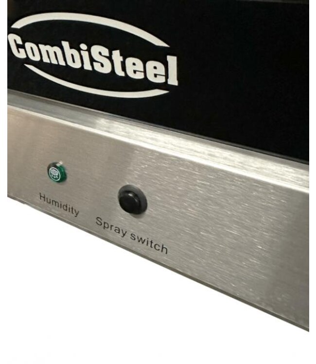 Heteluchtoven Cube SS-8 | Met stoomfunctie | 4x 400x600mm