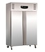 Combisteel Vrieskast op wielen | Dubbeldeurs | 2/1GN | 1200L | (H)201x134x81cm