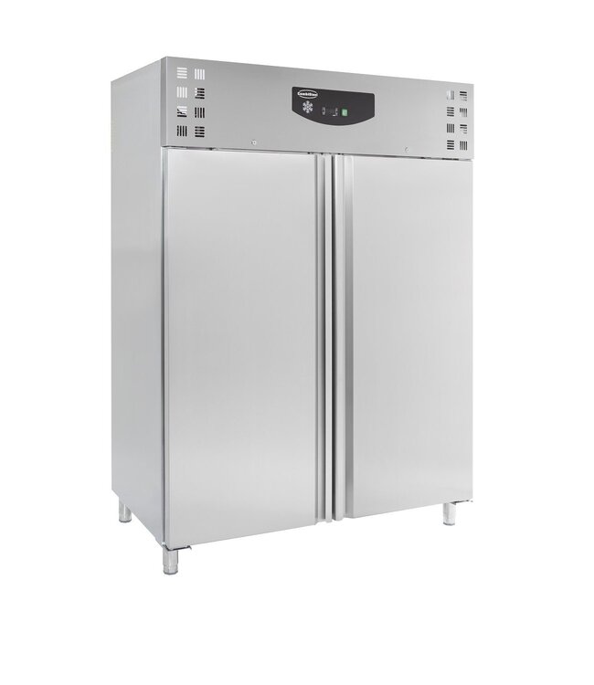 Vrieskast RVS met RVS interieur | 1410L | (H)201x148x83cm