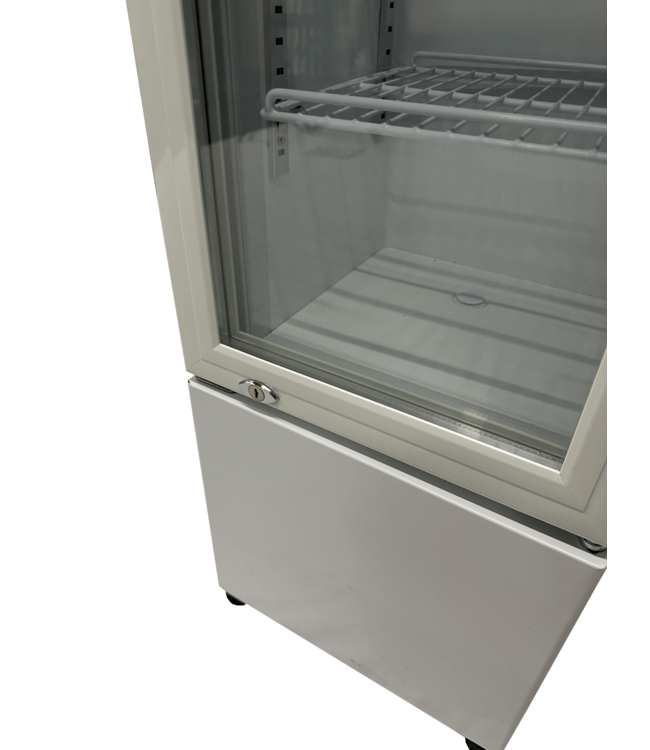Smalle koelkast | Glazen deur | 105L | (H)188x(B)36x(D)42,2cm