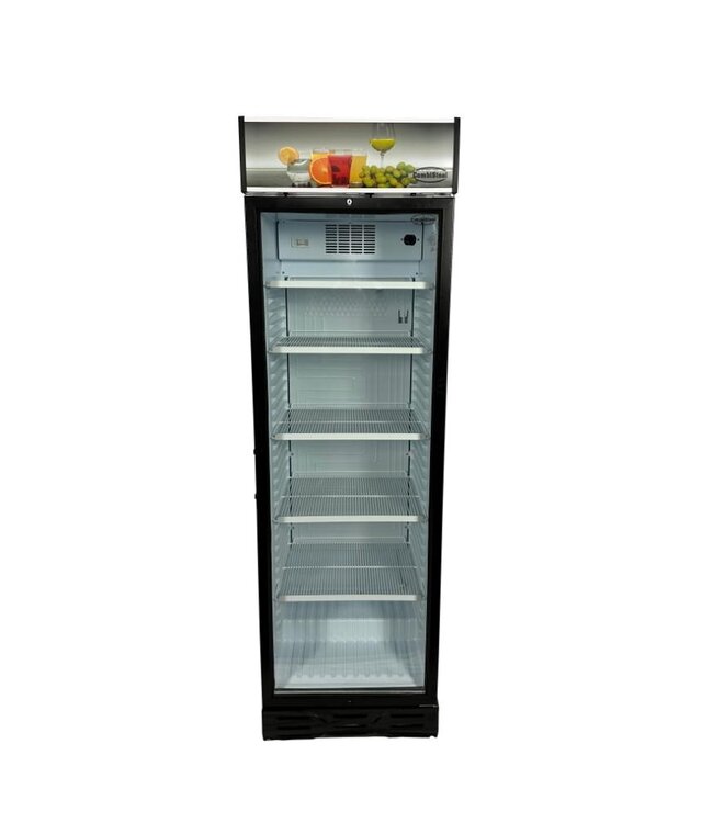 Koelkast | glazen deur | 382L | (H)200x(B)59,5x(D)65cm