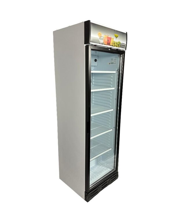 Koelkast | glazen deur | 382L | (H)200x(B)59,5x(D)65cm