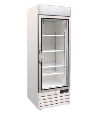 Combisteel Vrieskast met glazen deur | 412L | (H)199x68x72cm