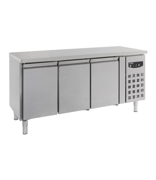 Vrieswerkbank | 3 Deurs | 1/1GN | (H)86x(B)179,5x(D)70cm