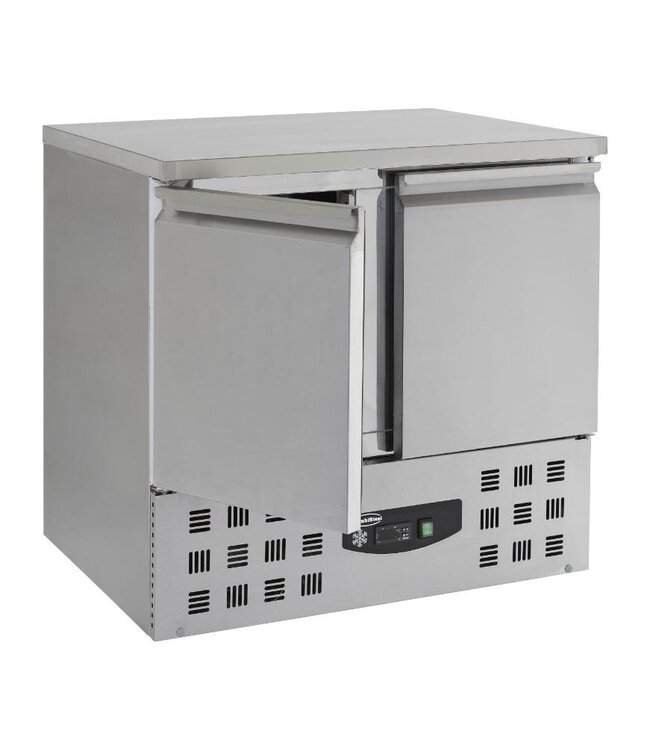 Koelwerkbank Compact Line | 2 Deurs | (H)87,5x(B)90x(D)70cm