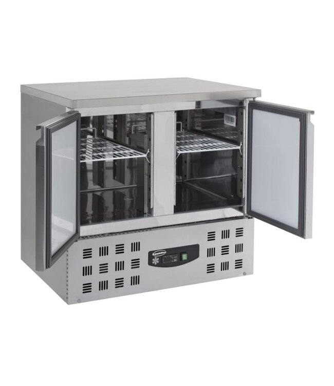 Koelwerkbank Compact Line | 2 Deurs | (H)87,5x(B)90x(D)70cm