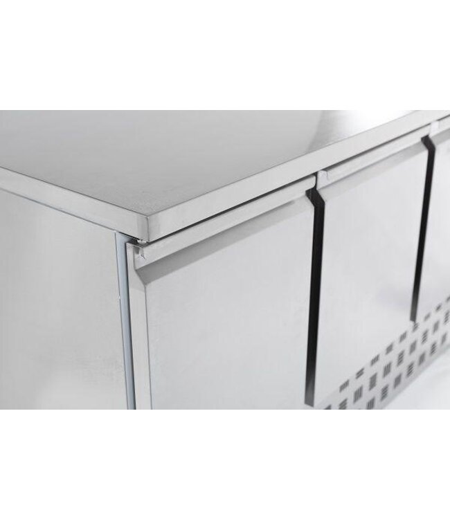 Koelwerkbank Compact Line | 3 deurs | (H)87,5x(B)136,5x(D)70