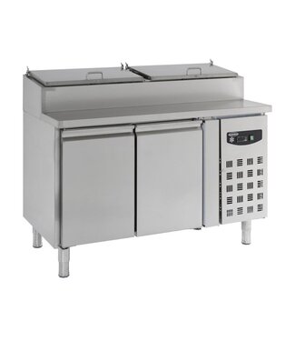 Combisteel Saladette Standard Line | 2 deurs | boven 6x 1/3GN | (H)108,5x(B)136x(D)70
