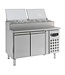 Saladette Standard Line | 2 deurs | boven 6x 1/3GN | (H)108,5x(B)136x(D)70