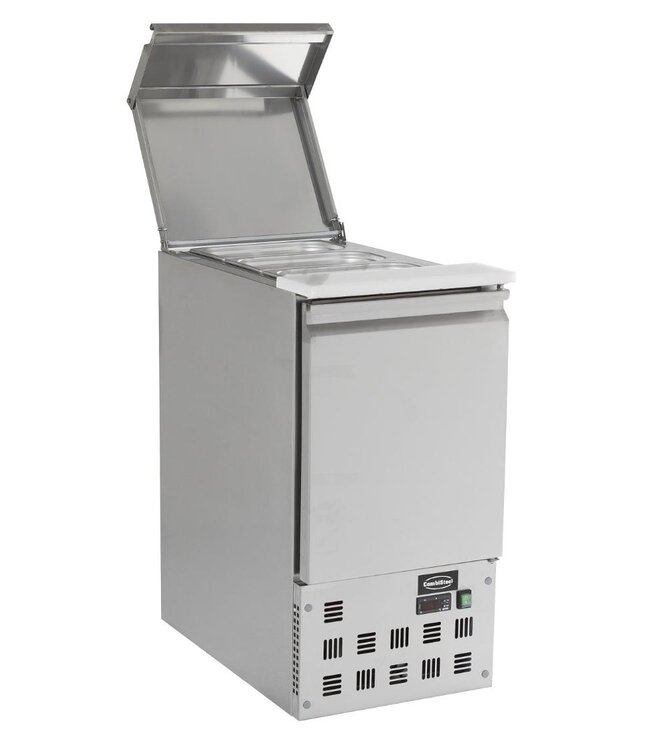 Saladette Compact Line | 1 deurs | boven 1/1GN | (H)87,5x(B)43,5x(D)70